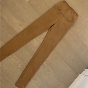 Suede wilfred free leggings